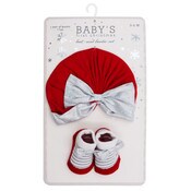 Wholesale - SCARLETT CHRISTMAS HAT & RATTLE SOCKS C/P 48, UPC: 887947108996